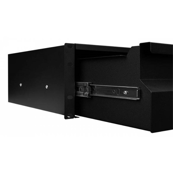 Stalflex rack szekrény fiók 3U 19" fekete (RD19-3U-B)
