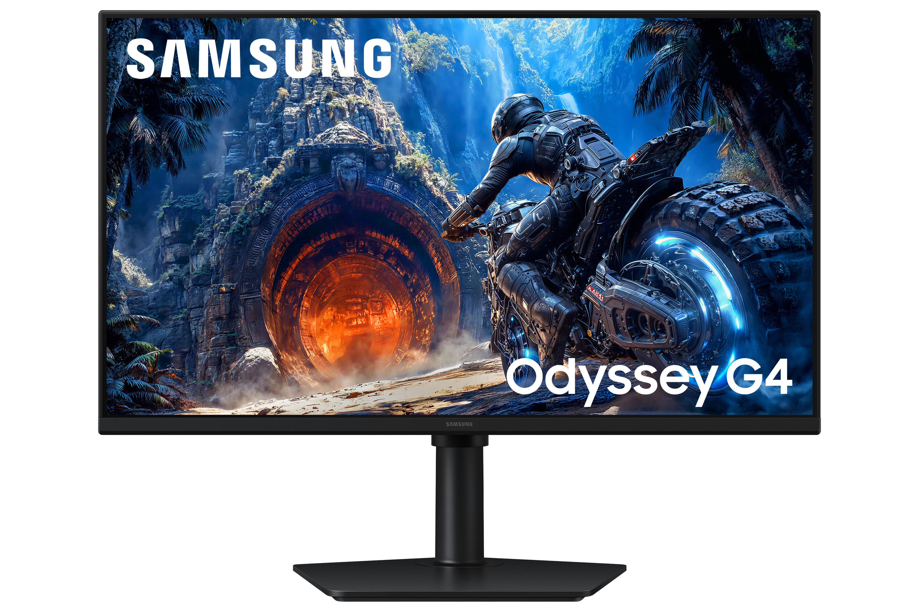 Samsung 27" Odyssey G4 G40H LS27HG402EUXEN Monitor - 1920x1080,  FHD, IPS, 300Hz, 1ms, Gamer, Fekete