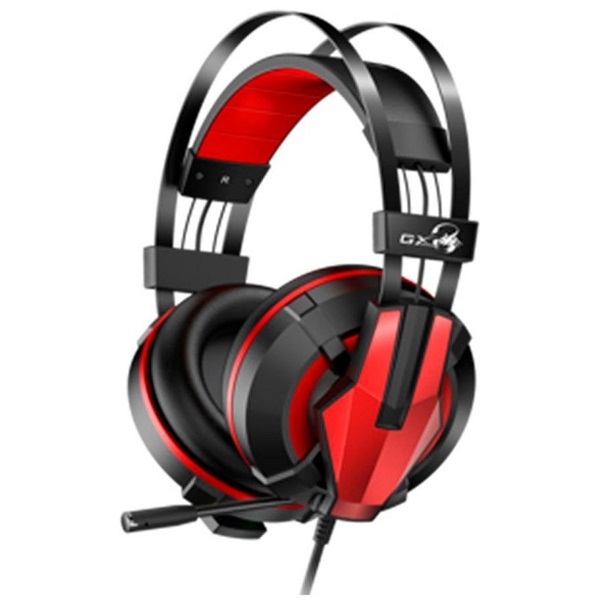 Genius HS-G710V USB gamer headset fekete-piros (31710014400)