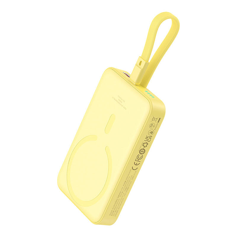 Powerbank Baseus Magnetic Mini 10000mAh 20W MagSafe (yellow)