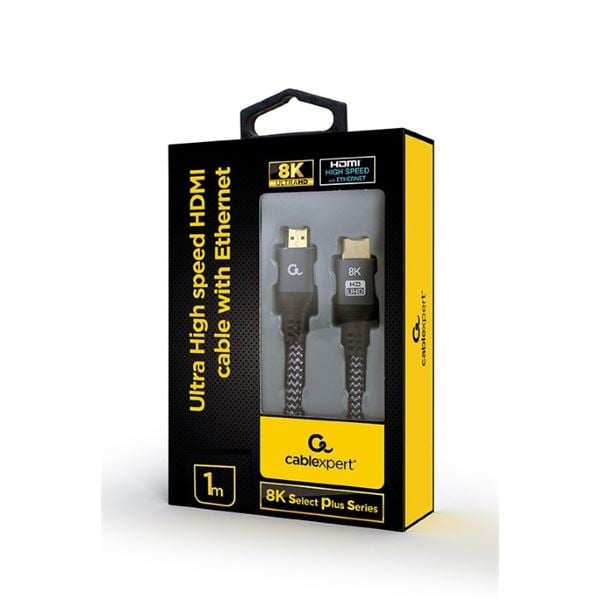 Gembird Cablexpert Ethernet HDMI adatkábel 1m (CCB-HDMI8K-1M) Gembird Cablexpert Ethernet HDMI adatkábel 1m (CCB-HDMI8K-1M)