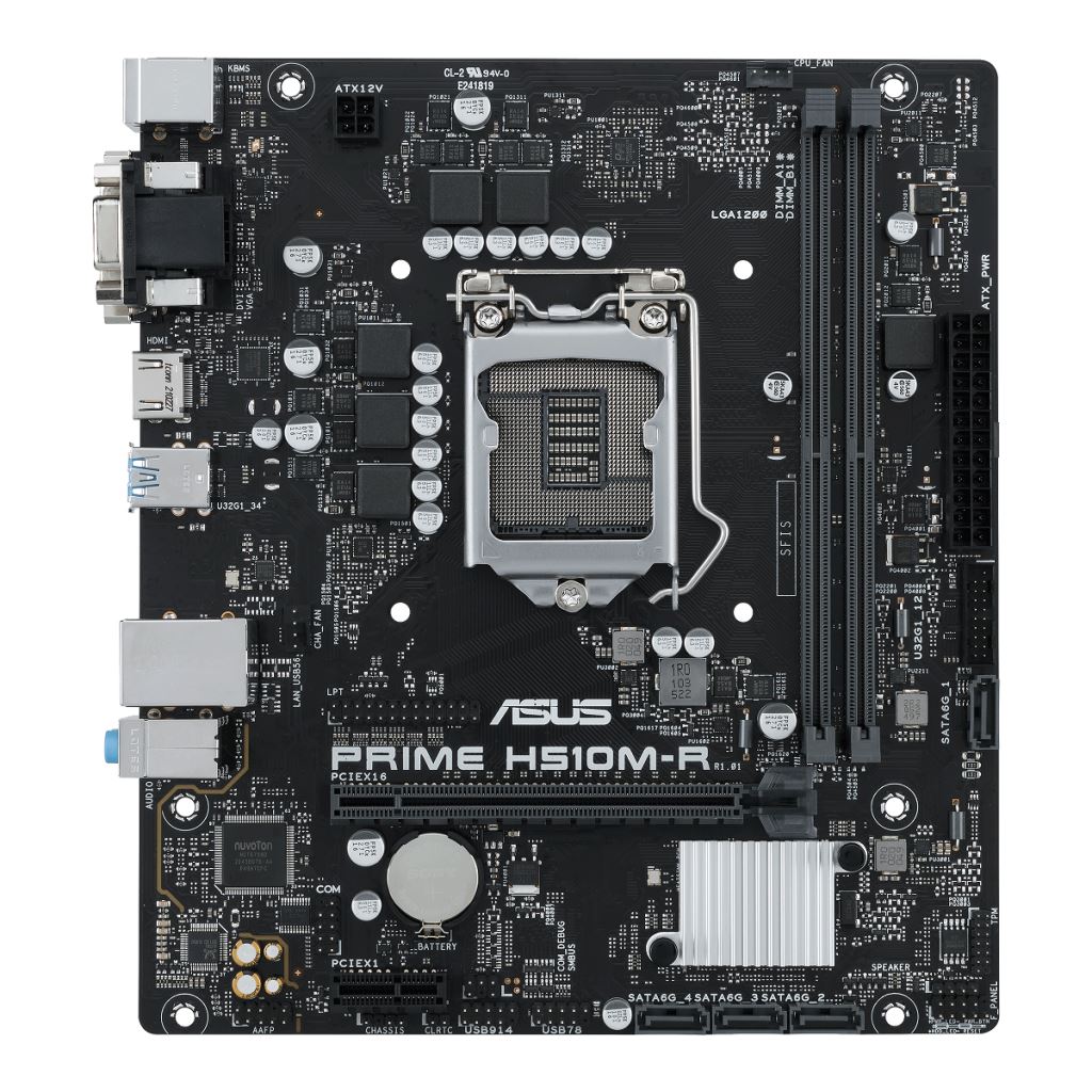 ASUS PRIME H510M-R-SI alaplap