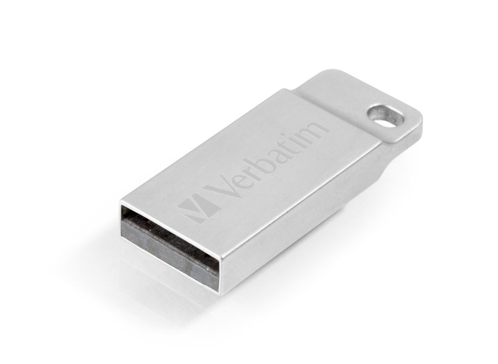 Pen Drive 32GB Verbatim Exclusive Metal USB 2.0 ezüst (98749) Pen Drive 32GB Verbatim Exclusive Metal USB 2.0 ezüst (98749)