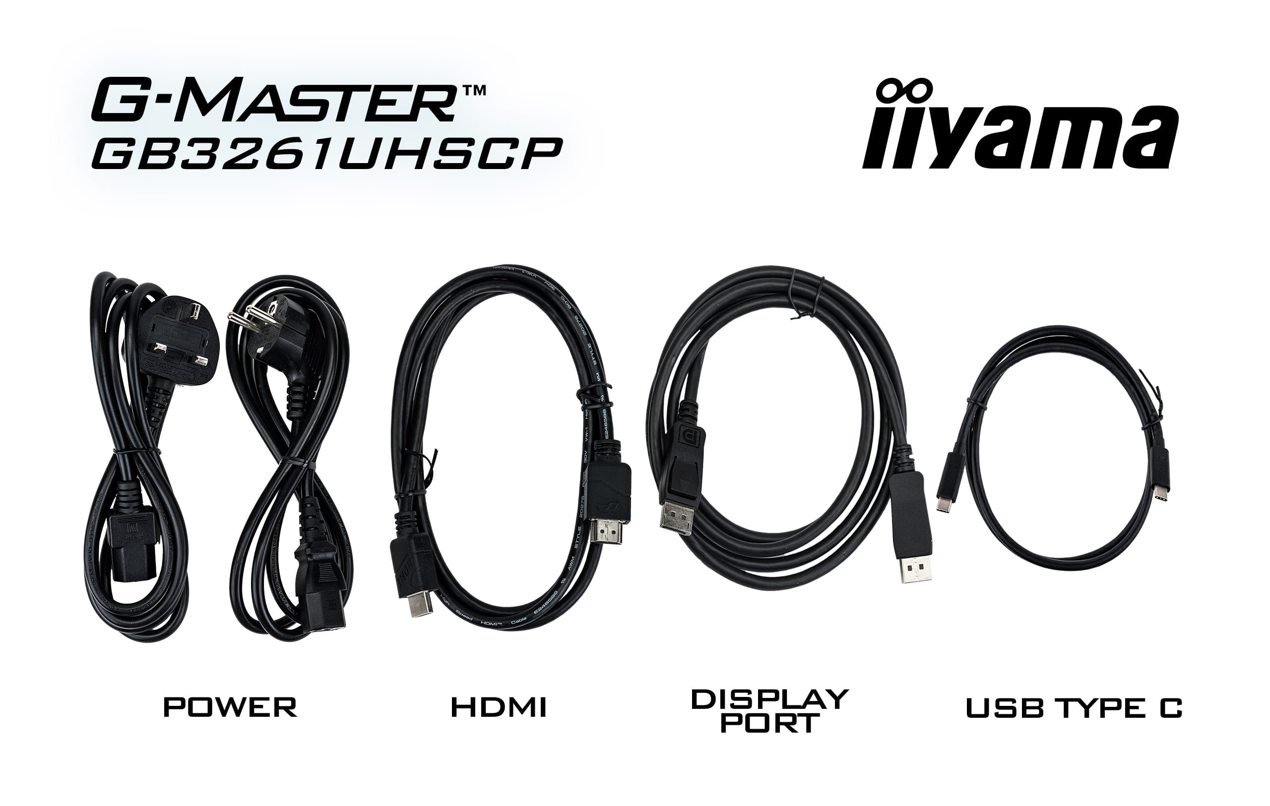 iiyama 31,5" G-Master GB3261UHSCP-B1 LED Monitor - 3840x2160, 4K, VA, 144Hz, 0,6ms,  Hangszóró,  Gamer,  Fekete