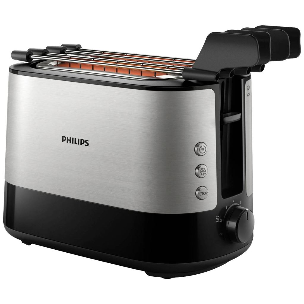 Philips HD2639/90 Kenyérpirító ezüst-fekete