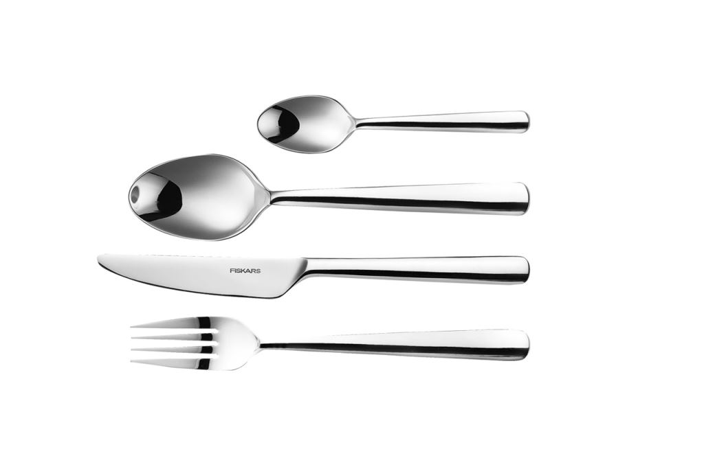Fiskars 856124 24 db-os fényes evőeszközkészlet