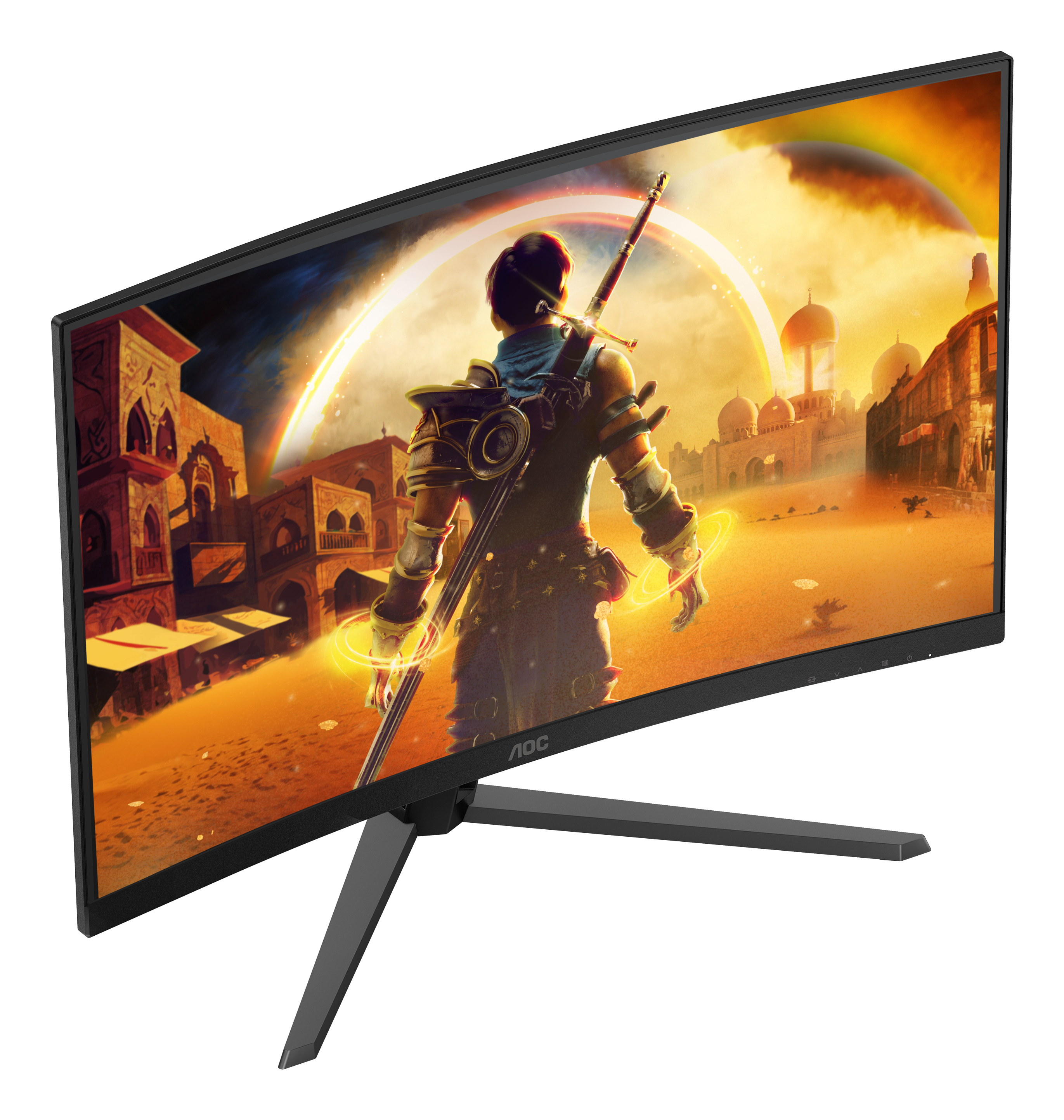 AOC 31,5" C32G42ZE Monitor - 1920x1080, Full HD, LED, VA, 260Hz, 4ms, FreeSync, Gamer, Fekete