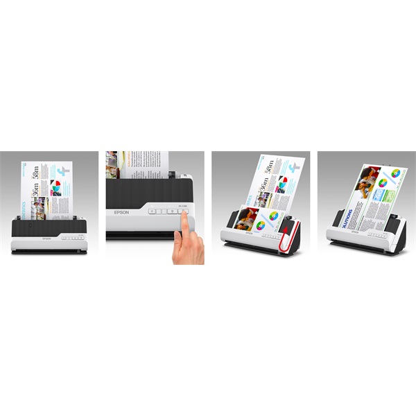Epson WorkForce DS-C330 Lapáthúzós Szkenner Fehér Epson WorkForce DS-C330 Lapáthúzós Szkenner Fehér