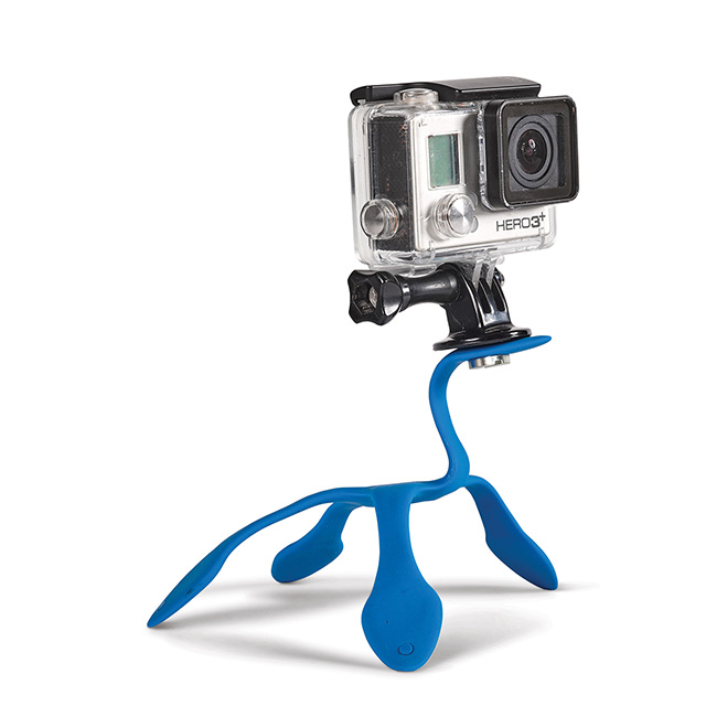 Miggö Splat Flexible állvány Go-Pro és akciókamerákhoz, Kék