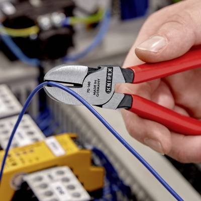 Oldalcsípőfogó, lágy/közepes/kemény huzal max.: O 4/2,8/2 mm, Knipex 70 01 160 EAN Oldalcsípőfogó, lágy/közepes/kemény huzal max.: O 4/2,8/2 mm, Knipex 70 01 160 EAN