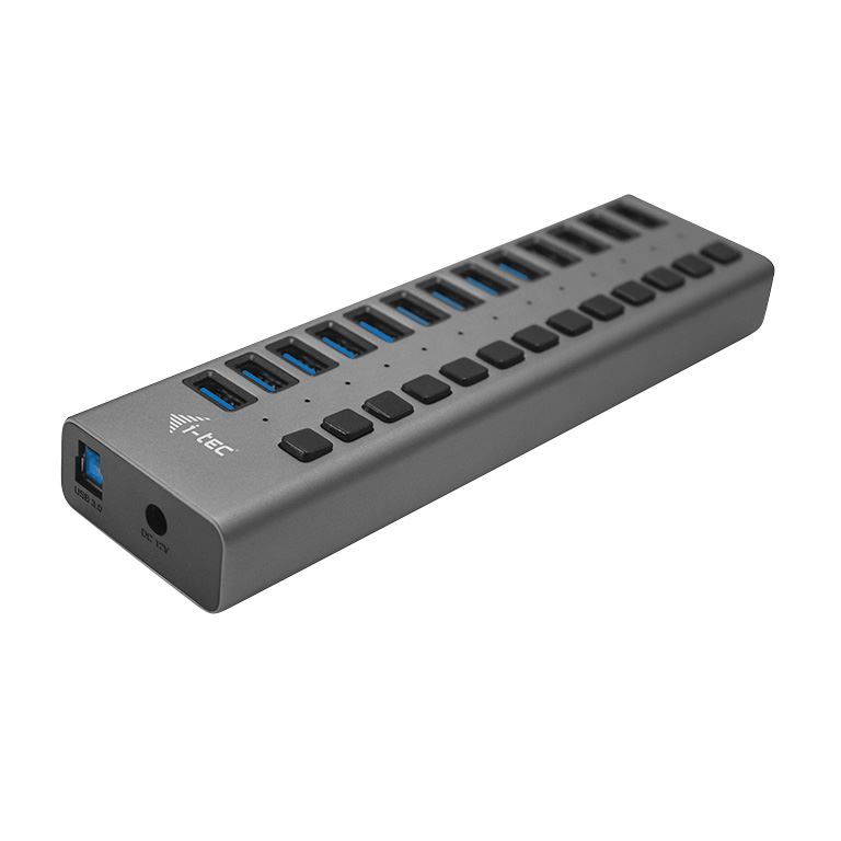i-tec Charging USB 3.0 Hub 13 port + Power Adapter 60 W fekete (U3CHARGEHUB13) i-tec Charging USB 3.0 Hub 13 port + Power Adapter 60 W fekete (U3CHARGEHUB13)