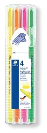 Staedtler "Triplus 362" szövegkiemelő készlet 1-4 mm 4 szín (362 SB4)