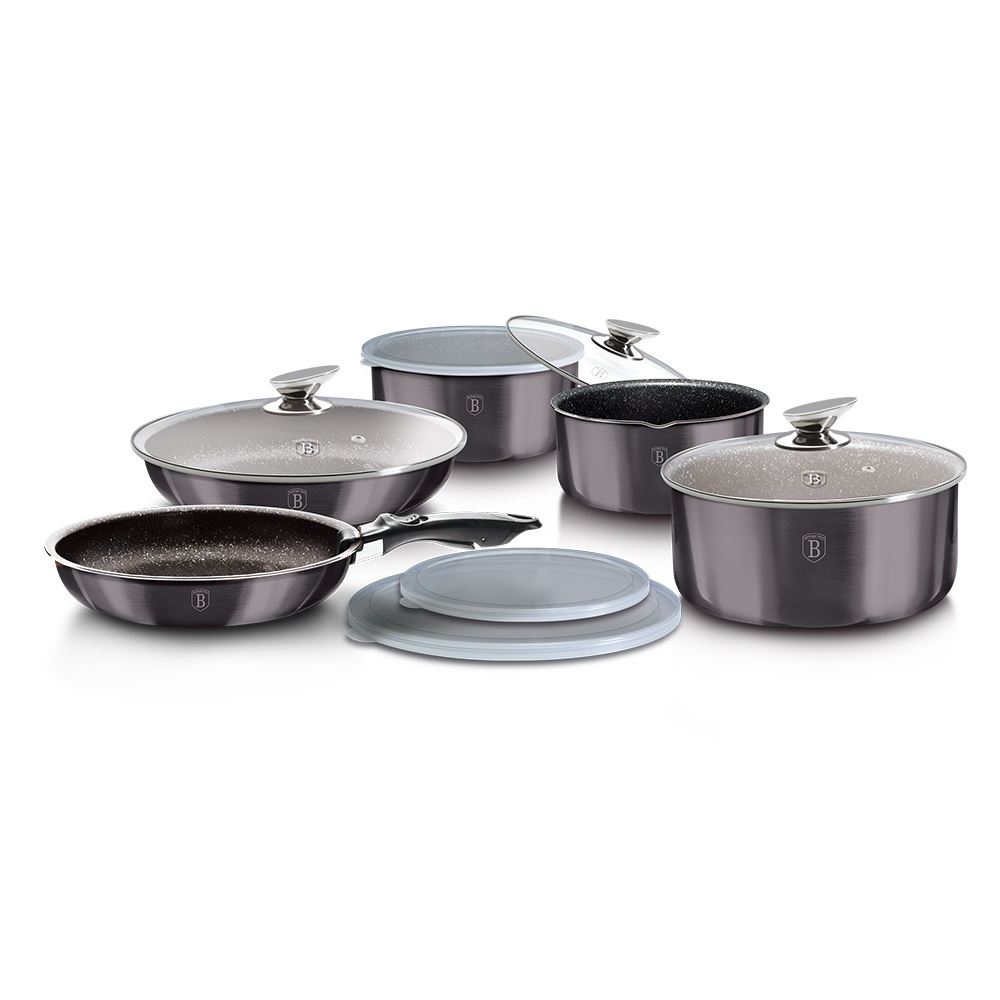 Berlinger Haus Metallic Line Carbon Pro 12 részes edénykészlet (BH 6910)