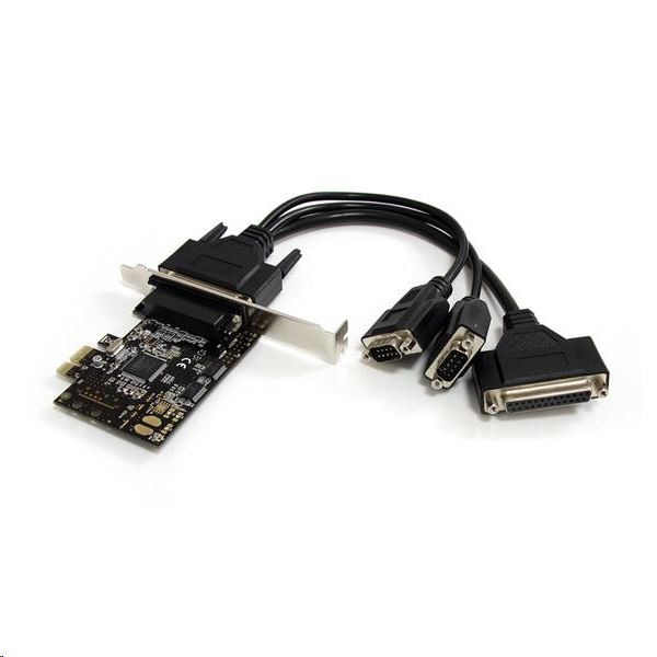 StarTech.com 2x Soros 1x Párhuzamos bővítő kártya PCIe (PEX2S1P553B) StarTech.com 2x Soros 1x Párhuzamos bővítő kártya PCIe (PEX2S1P553B)
