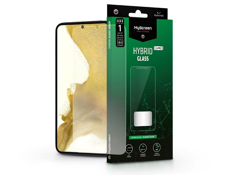 MyScreen Protector Hybrid Glass Lite Samsung S901B Galaxy S22 5G rugalmas üveg kijelzővédő fólia (LA-2126) MyScreen Protector Hybrid Glass Lite Samsung S901B Galaxy S22 5G rugalmas üveg kijelzővédő fólia (LA-2126)