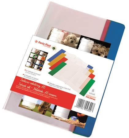 Pantaplast füzet- és könyvborító + füzetcímke A5 (INP0302000599)