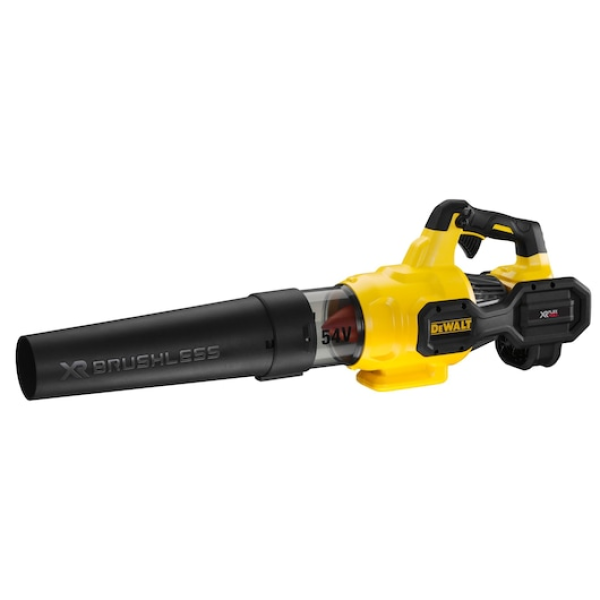 DEWALT Axiális lombfúvó 54V XR FLEXVOLT  kefe nélküli  1×9Ah akkuval és töltővel
