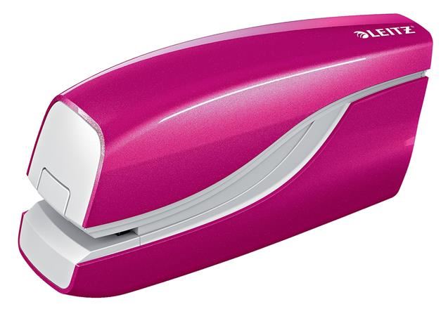 Leitz "Wow" elektromos tűzőgép rózsaszín (55661023) Leitz "Wow" elektromos tűzőgép rózsaszín (55661023)
