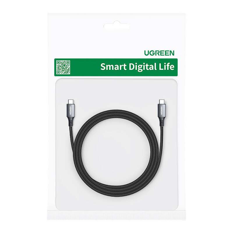Fast Charging Cable USB-C to USB-C UGREEN 15961 PD 3m (Black)