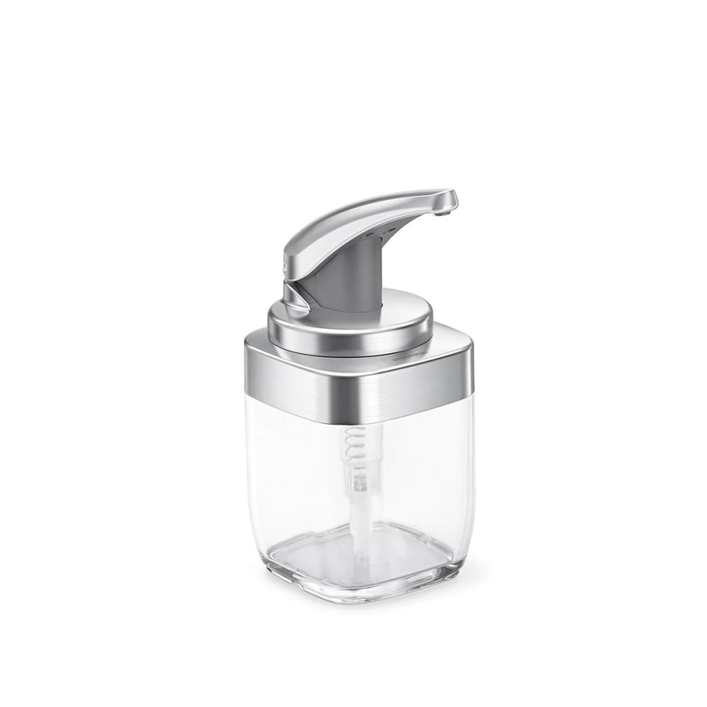 SimpleHuman BT1081 pumpás szappanadagoló 444ml-es szálcsiszolt