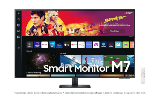 Samsung LS43BM700UPXEN 43" UHD Monitor Smart TV funkcióval 