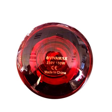 Vivamax infralámpa pótizzó 150W-os (GYVIL150-I)