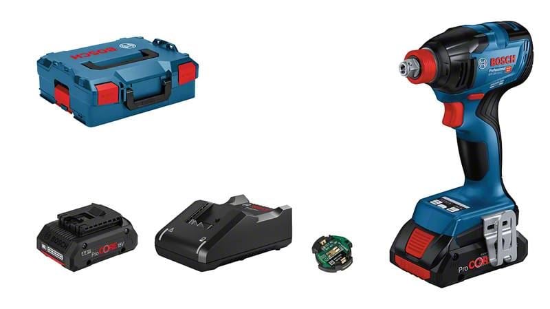 Bosch Professional 06019J0203 GDX 18V-210 C akkus ütvecsavarozó 2db 4.0Ah-s akkuval 