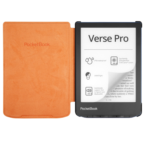 POCKETBOOK e-book tok PB629_634 Shell gyári Tok Narancs