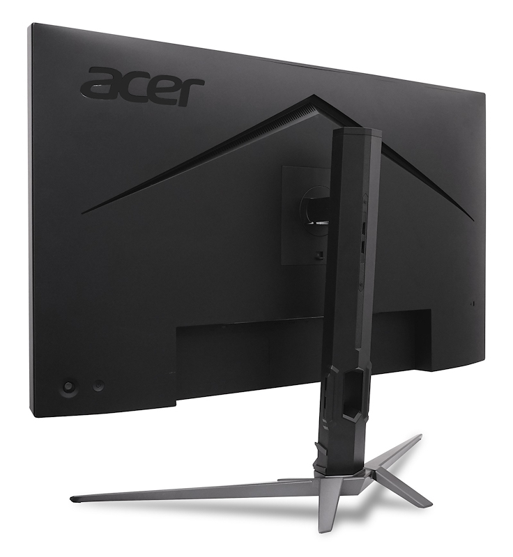 Acer 31.5" Predator XB323QUPbmiiprx Monitor - 2560x1440, QHD, LED, IPS, 180Hz, 1ms, Hangszóró, FreeSync, Gamer, Fekete
