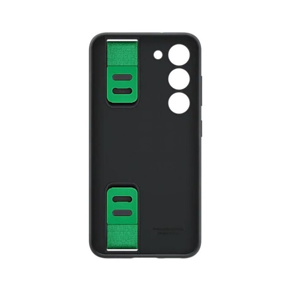 Samsung Galaxy S23 szilikontok szíjjal fekete (EF-GS911TBEGWW)