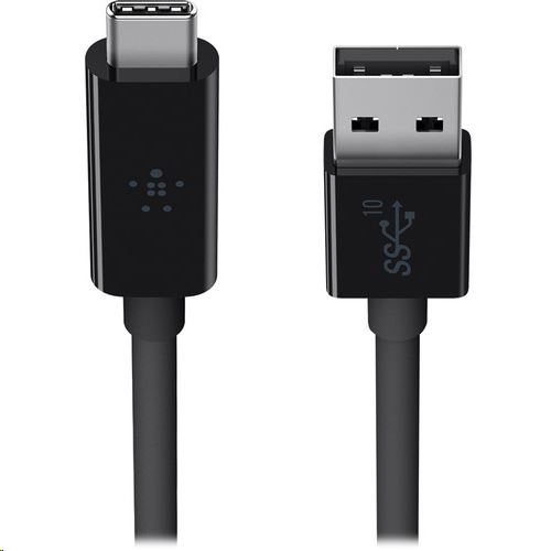 Belkin USB A --> USB C kábel fekete (F2CU029BT1M-BLK)