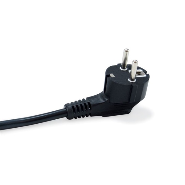 Equip   333282  9 Schuko Rack 1U 1,8m kábel Hálózati Elosztó Fekete 