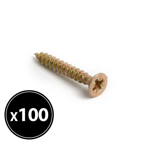 Handy 04802B FORGÁCSLAP CSAVAR SÁRGA  - 100 db / CSOMAG