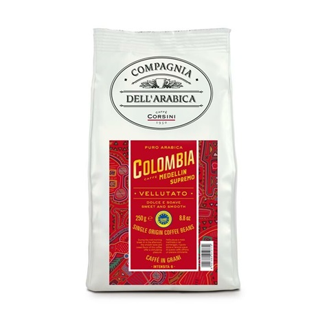 Compagnia dell arabi DCO041 COLOMBIA MEDELLIN 250 GR. KÁVÉ SZEMES Compagnia dell arabi DCO041 COLOMBIA MEDELLIN 250 GR. KÁVÉ SZEMES