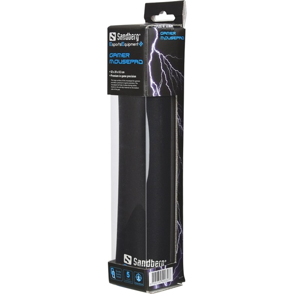 SANDBERG 520-32 Gamer Egérpad és ergonomikus eszköz