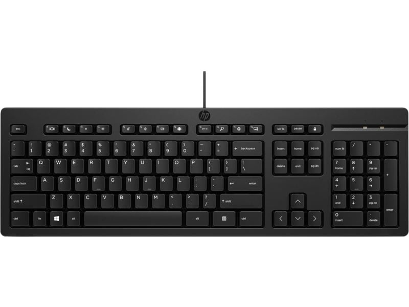 HP 125 billentyűzet fekete (266C9AA) HP 125 billentyűzet fekete (266C9AA)