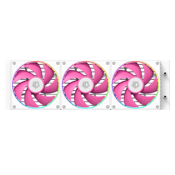 ID-Cooling CPU Water Cooler - FX360 INF PINK (29.9dB; max.132,52 m3/h; 3x12cm, A-RGB, rózsaszín)