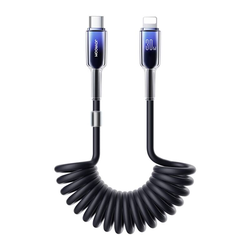 Kábel USB-C Lightning Joyroom S-A43 30W 1,5m czarny Kábel USB-C Lightning Joyroom S-A43 30W 1,5m czarny