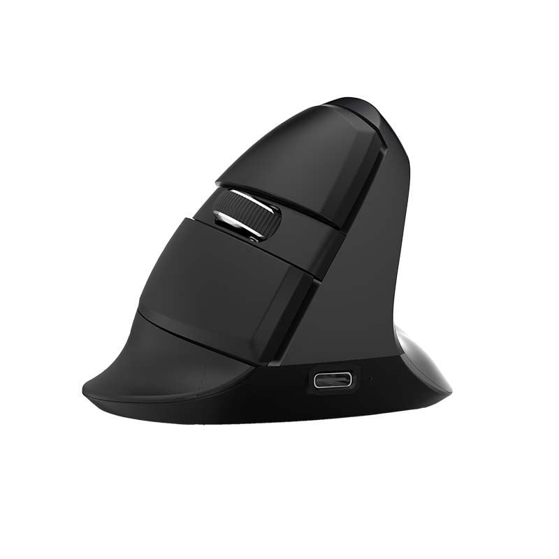Delux M618Mini vezeték nélküli RGB hanyattegér fekete Delux M618Mini vezeték nélküli RGB hanyattegér fekete