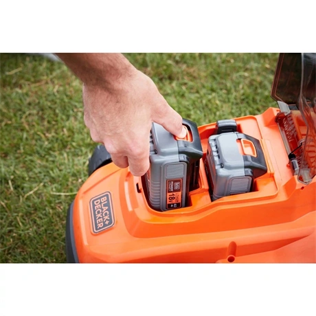 Black and Decker BCMW33184L2-QW   2db 4 AH akkumulátorral és gyorstöltővel Akkumulátoros fűnyíró