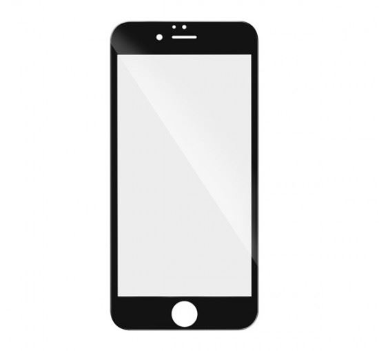 Utángyártott Xiaomi Redmi Note 8T, 5D Full Glue hajlított tempered glass kijelzővédő üvegfólia, fekete kerettel
