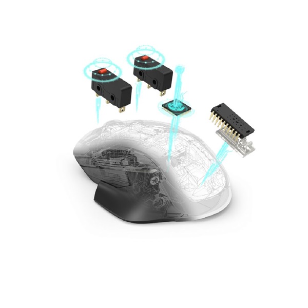 Hama uRage 1000 Morph Gaming vezeték nélküli egér fekete (186016)