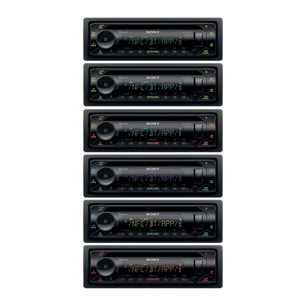 Sony MEX-N5300BT Bluetooth/CD/USB/MP3 lejátszó autóhifi fejegység  (MEXN5300BT.EUR)