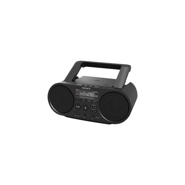 Sony ZS-PS50 Boombox, rádió, hordozható CD-lejátszó fekete (ZSPS50B.CET)