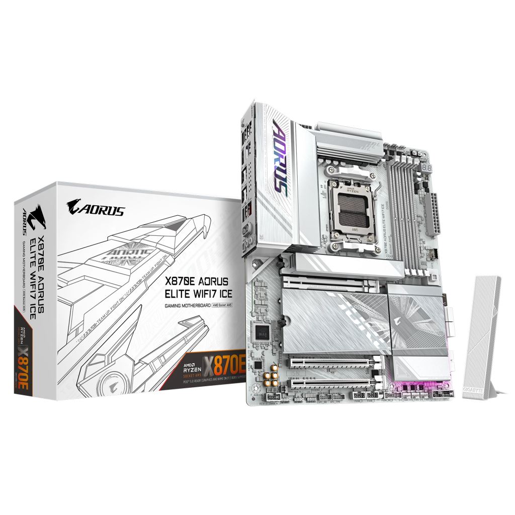 Gigabyte X870E Aorus Elite WiFi7 Ice Alaplap