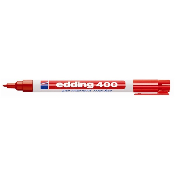 Edding 400 D10 piros alkoholos filctoll Edding 400 D10 piros alkoholos filctoll
