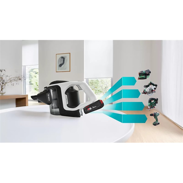 Bosch BBS8213W Unlimited Serie 8 Gen2 fehér vezeték nélküli álló porszívó