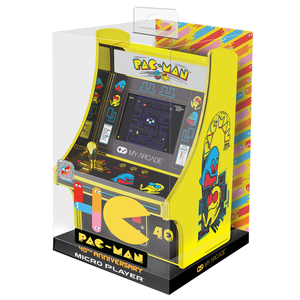 MY ARCADE Pac-Man 40th Anniversary Micro Player Hordozható