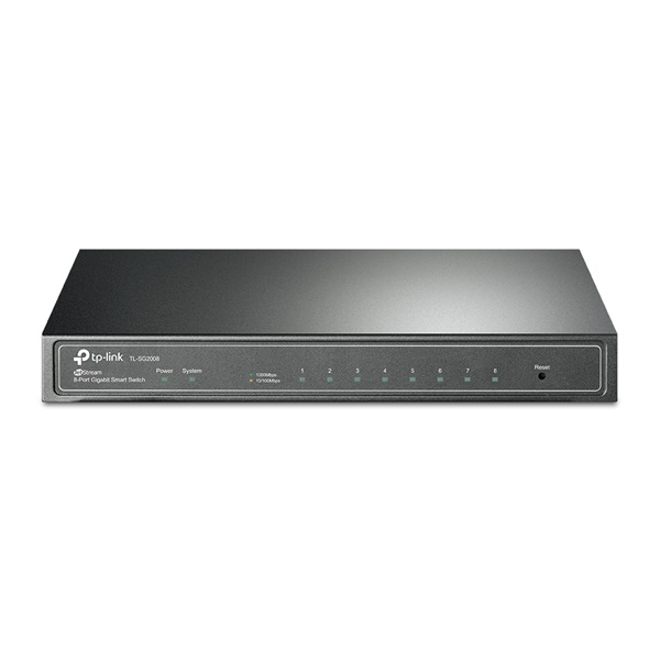 TP-Link TL-SG2008 10/100/1000 Mbps 8 portos smart switch TP-Link TL-SG2008 10/100/1000 Mbps 8 portos smart switch