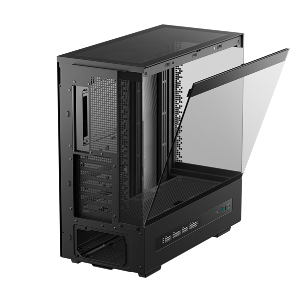 DeepCool   CH690 DIGITAL Fekete  ATX Számítógépház